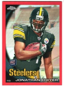 2010 Topps Football Chrome Orange Refractors #C16 Jonathan Dwyer - NM - Picture 1 of 2