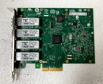 Intel E1G44HF Ethernet Server Adapter I340-F4 - Image 1 of 4