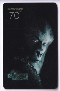 FRANCE MOBICARTE TELECARTE / PHONECARD .. PU159 ESPACE PLANETE DES SINGES 3 C10€ - Imagen 1 de 2
