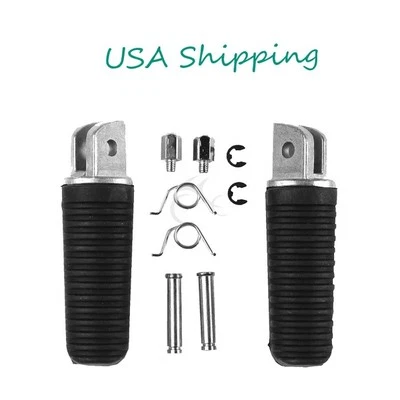 Reposapiés delanteros clavijas aptas para Yamaha Fazer 700 FZ6 FZ1 FZ600 FZS600 XJ900S XV1700 Foto 1 de 2