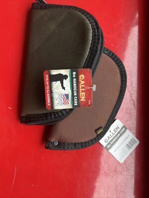 Qty 2 Allen 728 Pistol Case 8" Long Assorted Color Holds Handgun TG4 - Image 1 of 2