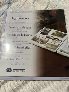 Creative Memories 12x12" Page Protectors NIP Old Style - Picture 1 of 3