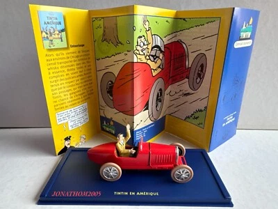 Atlas Collezione Tintin N°54 - Hot Rod Bobby Smiles Bugatti Tipo 37 Al 1/43 ° - Immagine 1 di 4