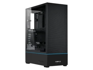 Lian Li Stand-up Platform Tempered Glass Small Tower Case - Black PC-SUP01X - Picture 1 of 4