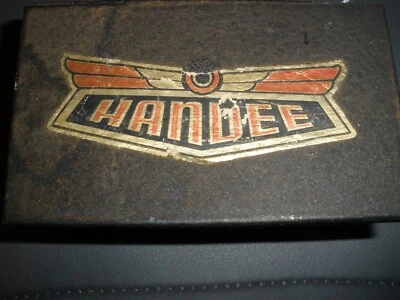 VINTAGE HANDEE TOOL KIT PARTIAL W/ METAL BOX USED SMALL TOOL KIT (SU37A) - Image 1 of 4