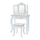Fantasy Fields Dressing Table Vanity Set w Mirror  Stool Polka Dots TD-11670M