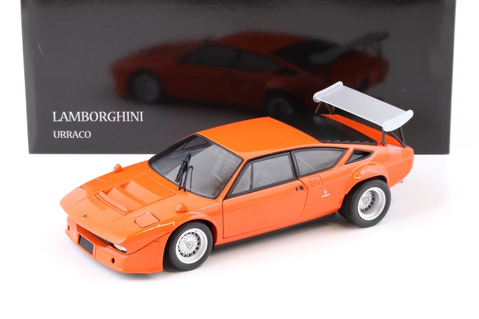 1 18 Kyosho Lamborghini Urraco Rally Orange 08445P