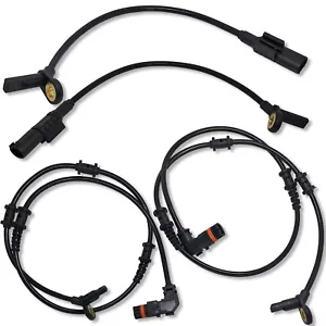 CBK® 4 Pezzi Nuovo Sensore Velocità Ruota ABS Anteriore Posteriore 1645400717 1645400917 per Mer... - Foto 1 di 7
