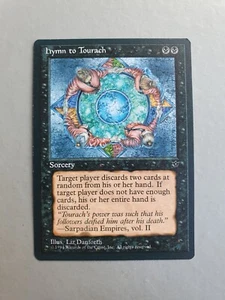 Hymn to Tourach, MTG Fallen Empires (1994) Common Black Sorcery NM - Picture 1 of 2