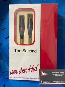 VAN DEN HUL THE SECOND XLR 80cm COPPIA CAVI NUOVI - Picture 1 of 2