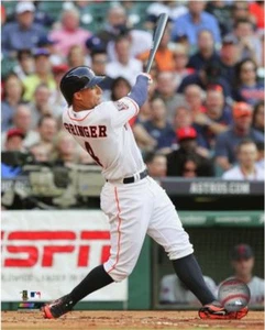 GEORGE SPRINGER Houston Astros 8x10 PHOTOFILE Photo - Picture 1 of 1