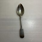 Vintage, Indian Silver serving spoon, Daniel & Arter Birmingham, late Victorian