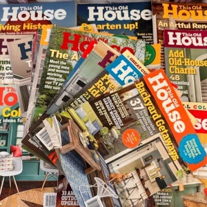 Lot Of 20 This Old House Magazine Issues Various Months (0142) - Picture 1 of 5