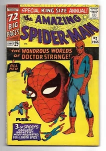 INCREÍBLE HOMBRE ARAÑA ANUAL #2 BUEN ESTADO/FN 5,5/6,0 - Imagen 1 de 2