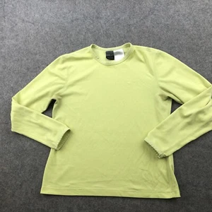 Vintage Nike Shirt Womens XS Yellow Long Sleeve Gym Running VTG Y2K * - Picture 1 of 13