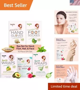 Pink 10 Piece Spa Gift Set - Korean Skin Care Set with Travel Size Face, Hand... - Picture 1 of 6