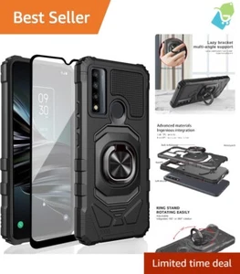 Military Grade Heavy Duty Case for TCL 30XE/20R 5G with Screen Protector - Picture 1 of 8