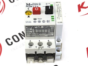 Eaton PKZM-1-2.4/NHI-11 Circuit Breaker With Auxiliary Contact - Picture 1 of 5