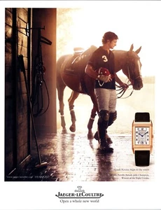 Jaeger-LeCoultre Grande Reverso Q3802520 A4 Print Ad Ft .Eduardo Novillo Astrada - Picture 1 of 1