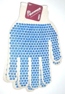 Guantes de punto superior con puntos de agarre grandes para hombre talla XL Foto 1 de 2