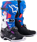 Alpinestars Tech 10 Supervented Boots White / Black / Blue 40,5