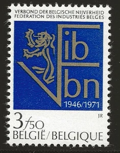 Belgium Scott #817, Single 1971 Complete Set FVF MNH - Picture 1 of 1