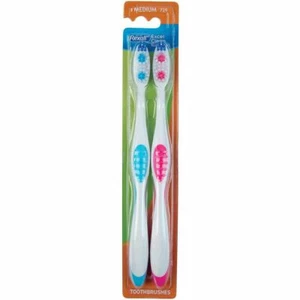 REXALL EXCEL TOOTHBRUSHES MEDIUM 2 CT - Picture 1 of 1