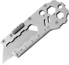 Stainless Steel Pocket Utility Knife Portable Edc Retractable Box Cutter