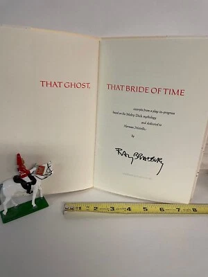 Ray Bradbury That Ghost That Bride of Time Signed Subscriber's Issue Foto 1 de 2