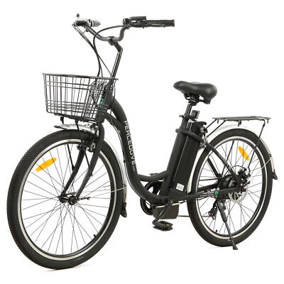 26 Inch 350W E-Bike Electric Bike Bicycle For Adult  Ebike City UL2849 Certified - Image 1 of 4