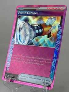 Tarjeta Pokémon Prime Catcher 157/162 ACE SPEC Fuerzas Temporales HOLO RARA CASI COMO NUEVA - Imagen 1 de 3