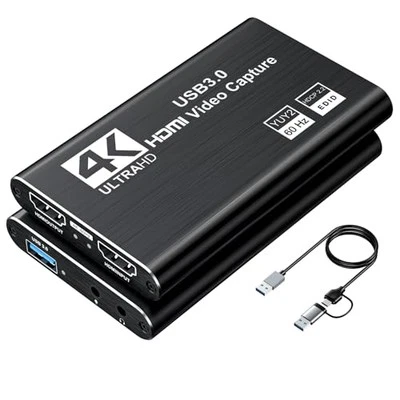 XIIXMASK Video Capture Card, Audio Video Capture Card, USB 3.0 Capture Card 4K - Image 1 of 4