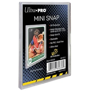ULTRA PRO UV Mini Snap Card Holder 1 MTG Magic Pokemon commander - Picture 1 of 1