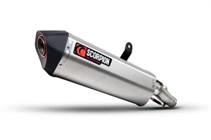 Scorpion Exhaust Serket Parallel Slip-on Stainless Triumph Tiger 900 20 -23 - Picture 1 of 8