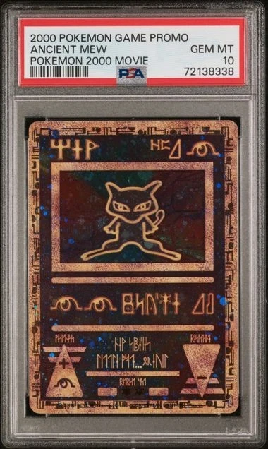 Ancient Mew 2000 Pokemon Movie Promo PSA 10 GEM MINT - Image 1 of 2
