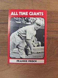 1980 TCMA ALL-TIME GIANTS - #6 FRANKIE FRISCH - NEW YORK GIANTS - - Picture 1 of 10