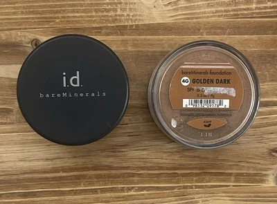 bareMinerals i.d. Mineral Foundation Golden Dark 4G SPF 15 Makeup Powder 9g/.3oz - Image 1 of 4