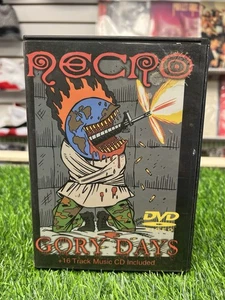 Necro Gory Days CD/DVD Combo SBY NECRO 02 Website Release+ Promo Material - Foto 1 di 3