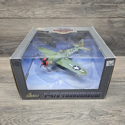Serie Segunda Guerra Mundial Air Signature P-47D Thunderbolt Avión 1/48 Diecast Yat Ming Foto 1 de 4
