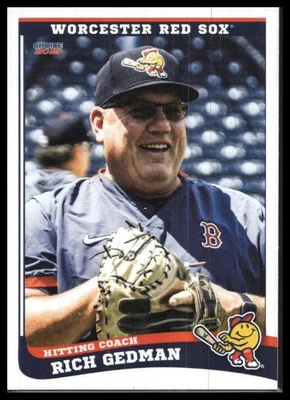 2021 Choice Worcester Red Sox #17 Rich Gedman - Image 1 of 2