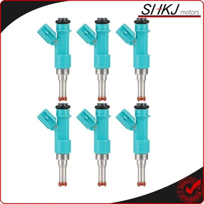 6 peças injetores de combustível para Toyota Camry 3.5L 2012-2017 Lexus ES350 3.5L 2013-2018 - Imagem 1 de 4