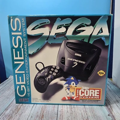 Sega Genesis III Model 3 Console Core System - Tested. CIB. MK1461 - Image 1 of 4