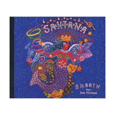 Santana feat. Rob Thomas Smooth CD Single Classic Rock Latin Pop Hit Kratzer - Bild 1 von 2