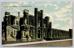 Jail Lackawanna County Scranton PA Posted 1910? Postcard (K181) - Picture 1 of 2