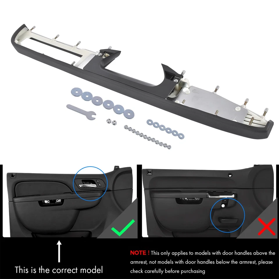 Genuine GM 2012 Front Left Drivers Side Inner Door Panel (ebony) 22818483