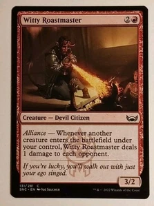 Witty Roastmaster #131/281 MTG Streets of New Capenna Common NM - Bild 1 von 1