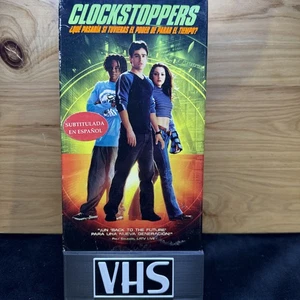 Clockstoppers (VHS, 2002) Spanish Subtitles * Buy 2 Get 1 Free - Bundle Shipping - Picture 1 of 2