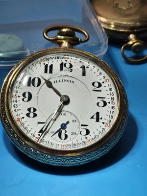 Illinois Bunn Special Pocket Watch 19j Serviced And Repaired. - Image 1 of 4