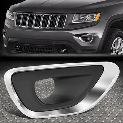 Bisel de luz antiniebla del lado del pasajero delantero estilo OE para Jeep Grand Cherokee 14-16 Foto 1 de 4