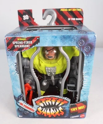 Figura Nueva Street Sharks 30 Aniversario Dr. Piranoid 6"  Foto 1 de 4